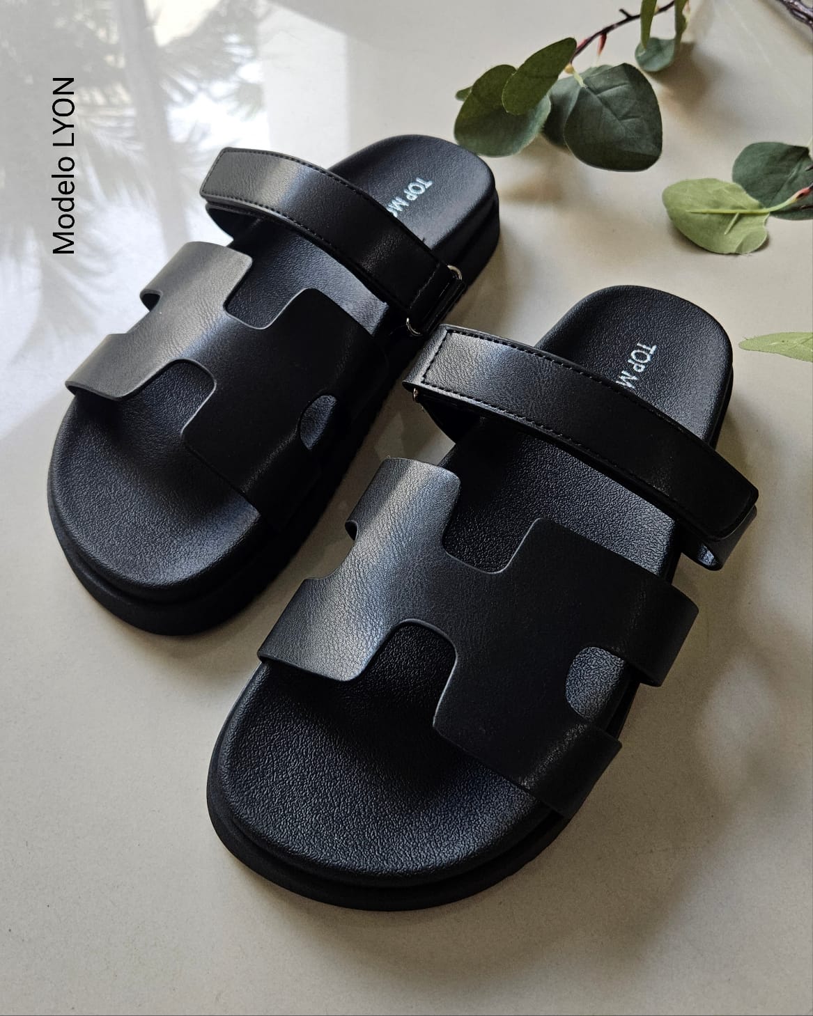 Sandalias de H plataforma velcro LYON
