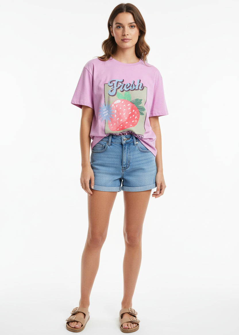 Blusa casual diseño vibrante  D 5111