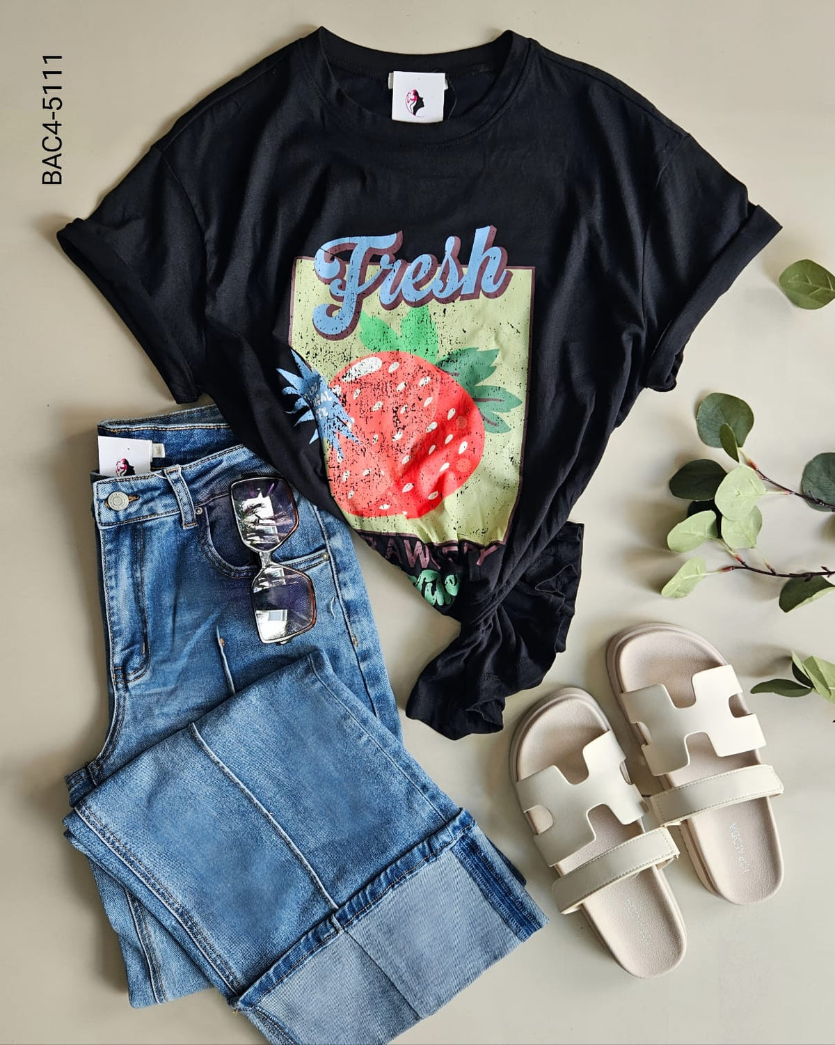 Blusa casual diseño vibrante  D 5111