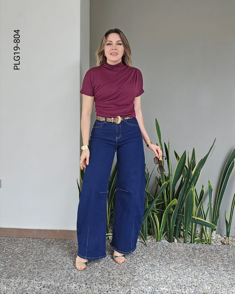 Pantalón corte barrel estilo urbano S 804
